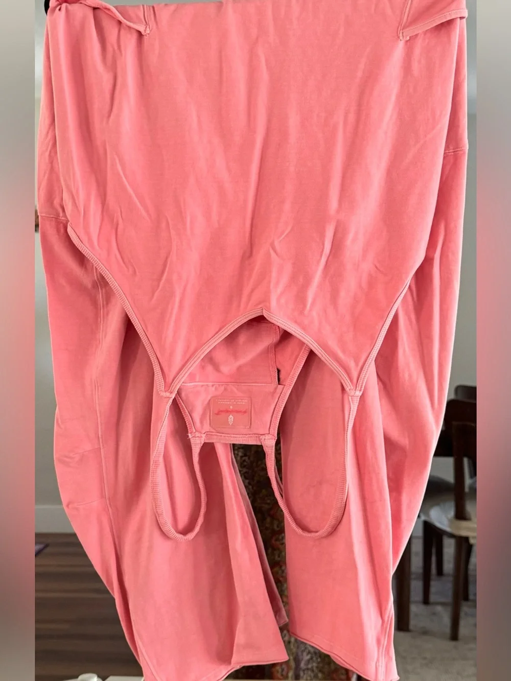 Free People Bright Pink Hotshot onesie